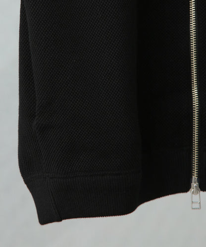 crepuscule/別注 S/S V NECK ZIP CARDIGAN