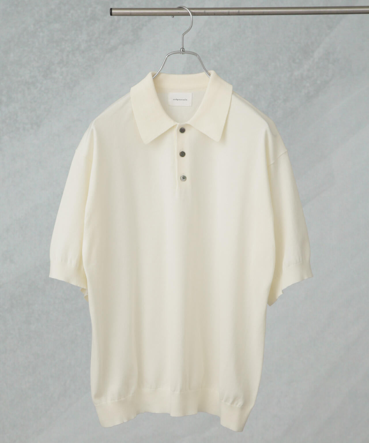 clepuscule/別注 S/S KNIT POLO