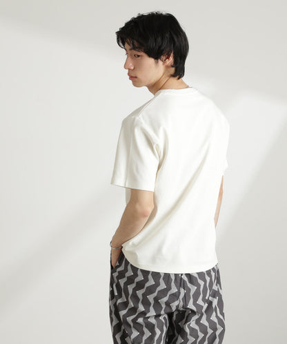 ダブルスムースVネックTシャツ 半袖