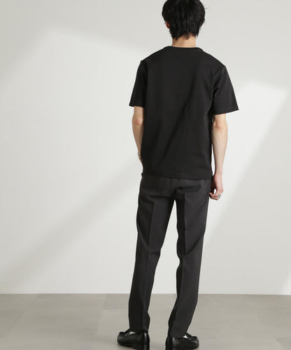 ダブルスムースVネックTシャツ 半袖