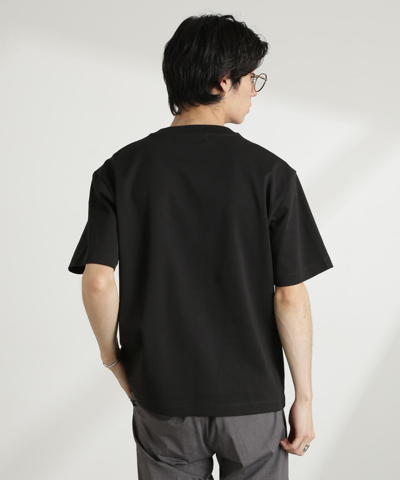 ダブルスムースクルーネックBIGTシャツ 半袖