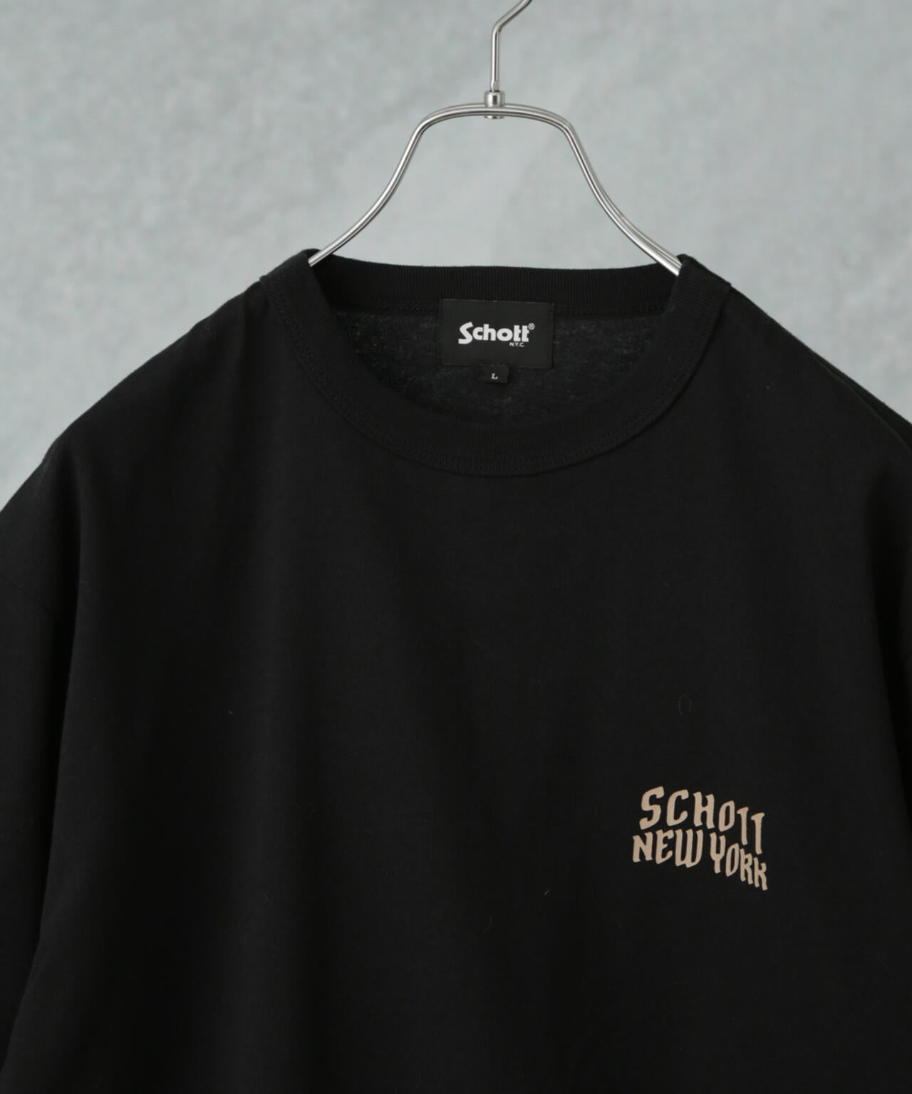Schott/別注 BULLDOG S/S TEE