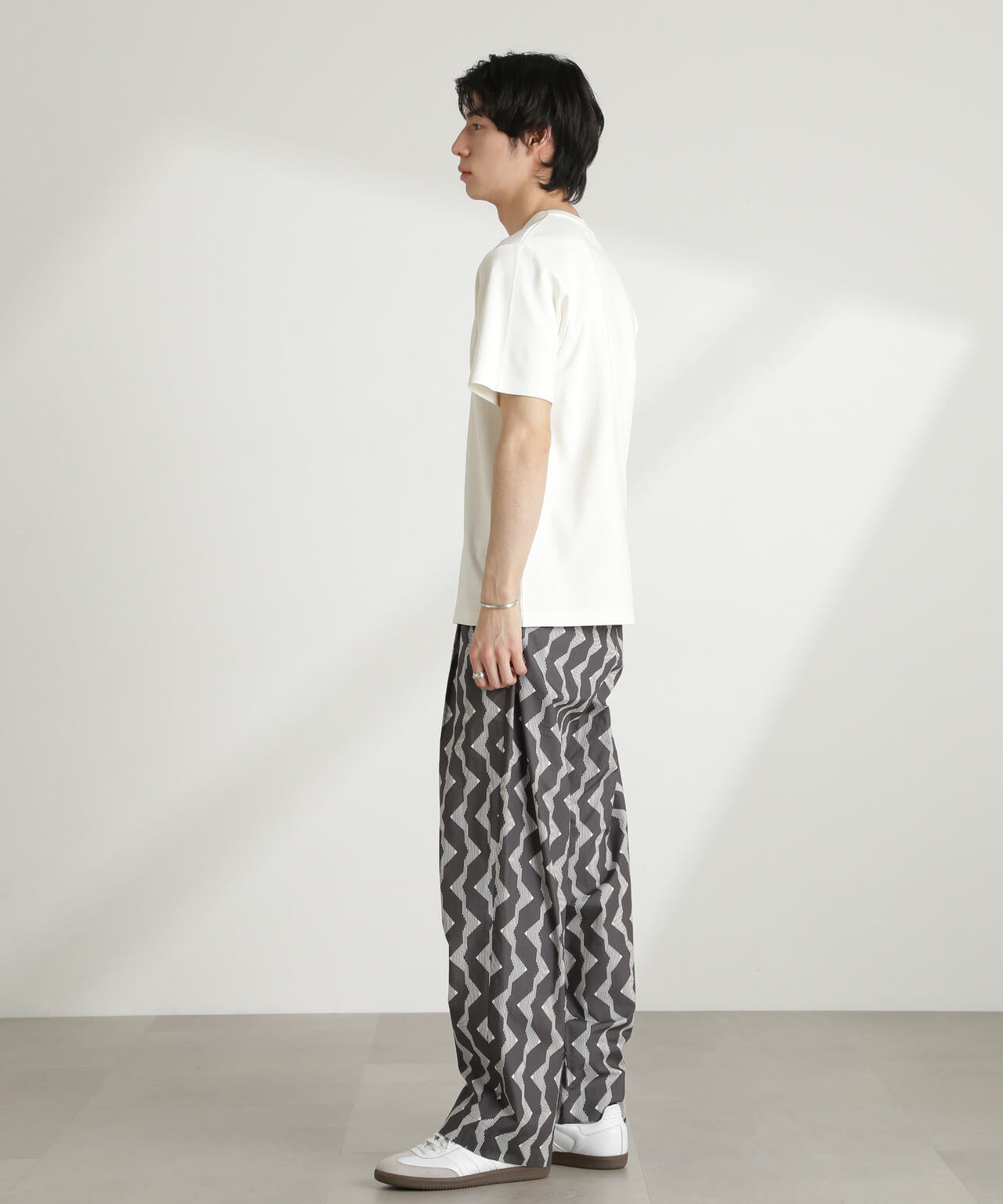 ダブルスムースVネックTシャツ 半袖
