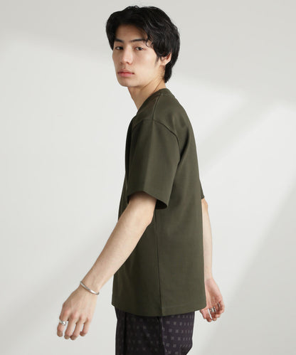ダブルスムースクルーネックBIGTシャツ 半袖