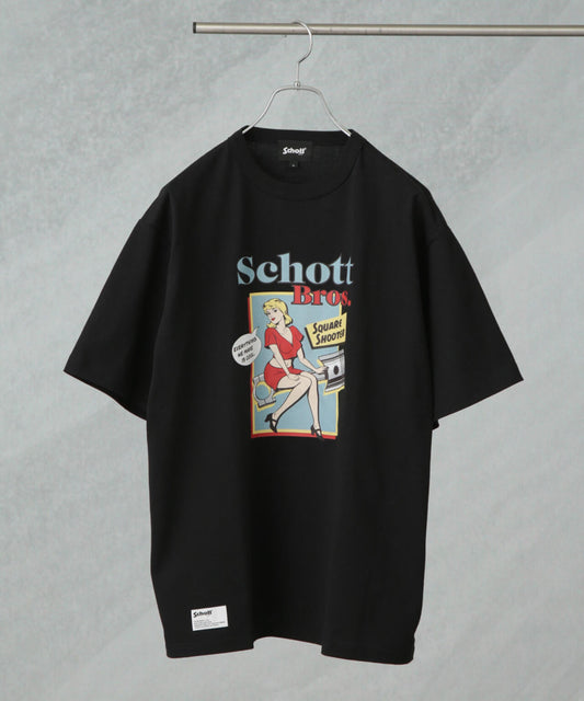 Schott/別注 PIN-UP S/S TEE