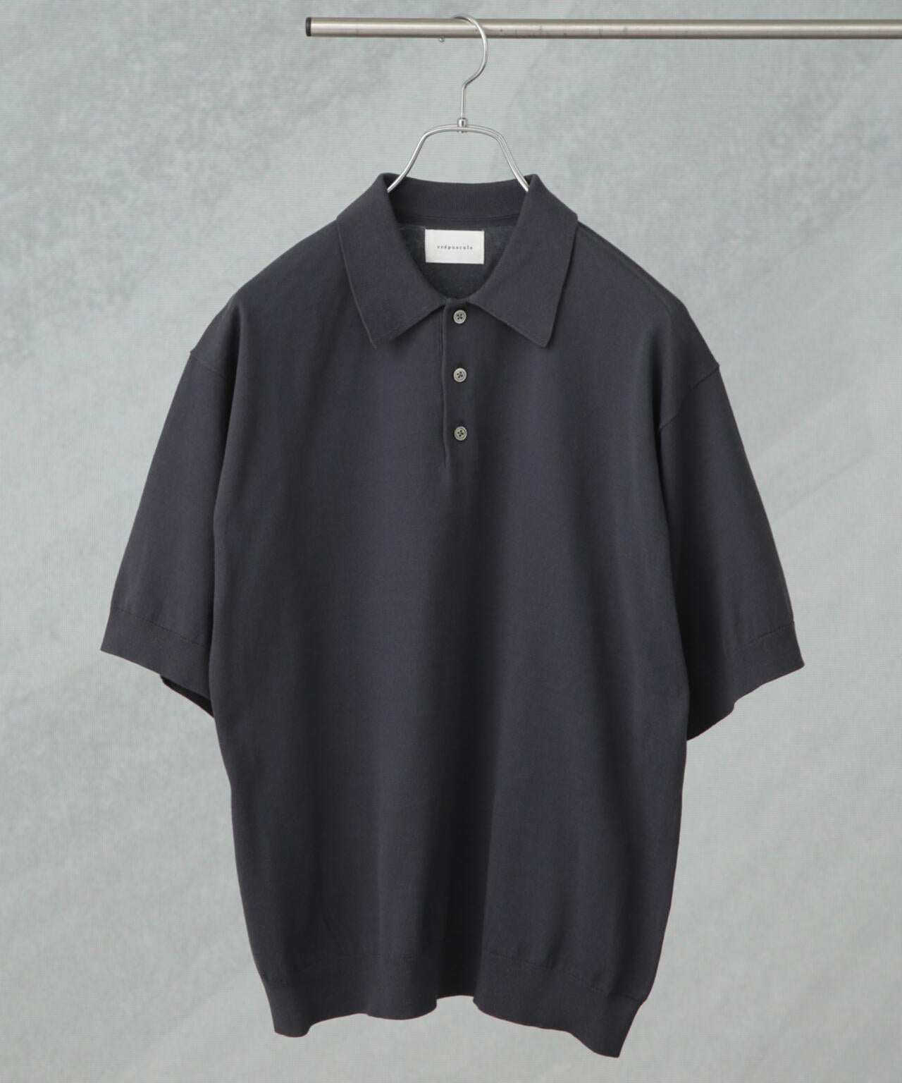 clepuscule/別注 S/S KNIT POLO
