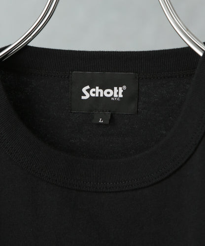 Schott/別注 PHOTO S/S TEE