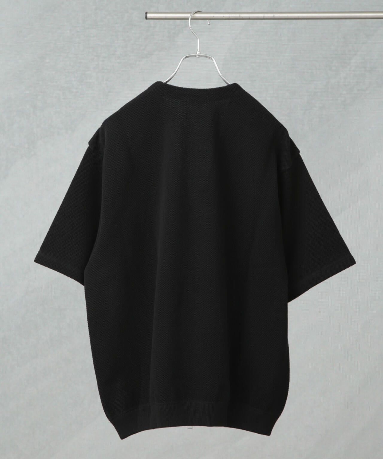 crepuscule/別注 S/S V NECK ZIP CARDIGAN