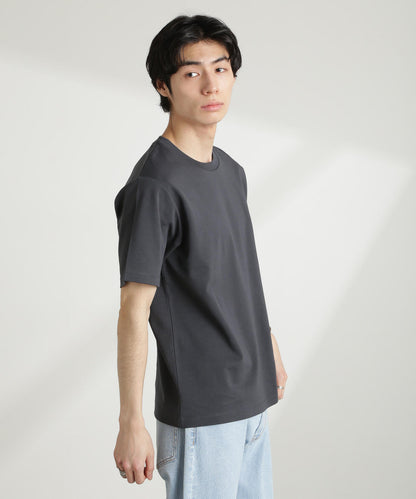 ダブルスムースクルーネックTシャツ 半袖