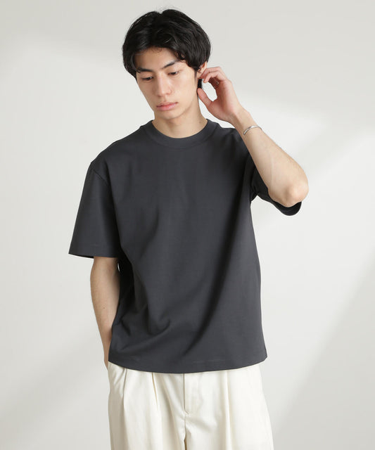 ダブルスムースクルーネックBIGTシャツ 半袖