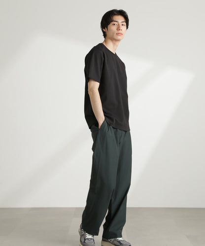ダブルスムースクルーネックTシャツ 半袖