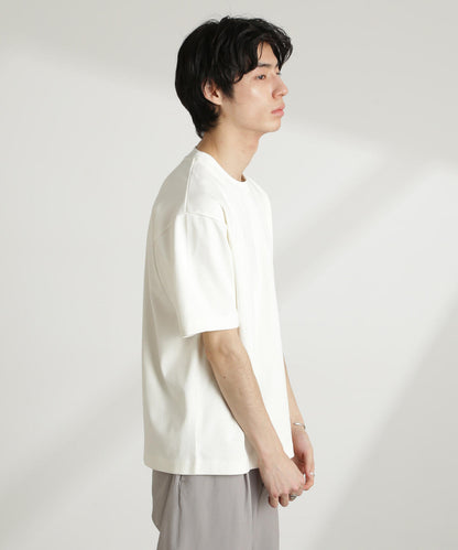 ダブルスムースクルーネックBIGTシャツ 半袖
