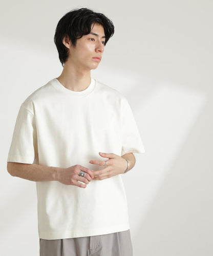 ダブルスムースクルーネックBIGTシャツ 半袖