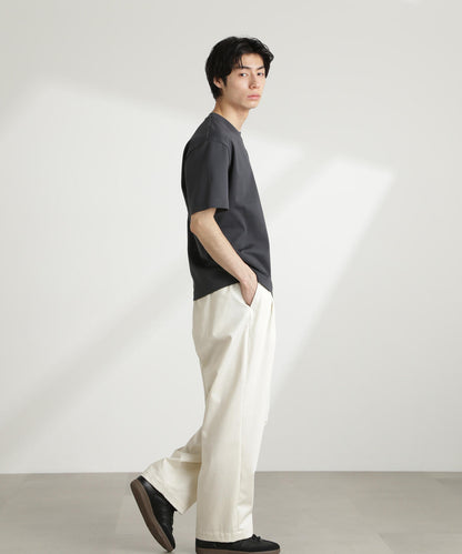 ダブルスムースクルーネックBIGTシャツ 半袖