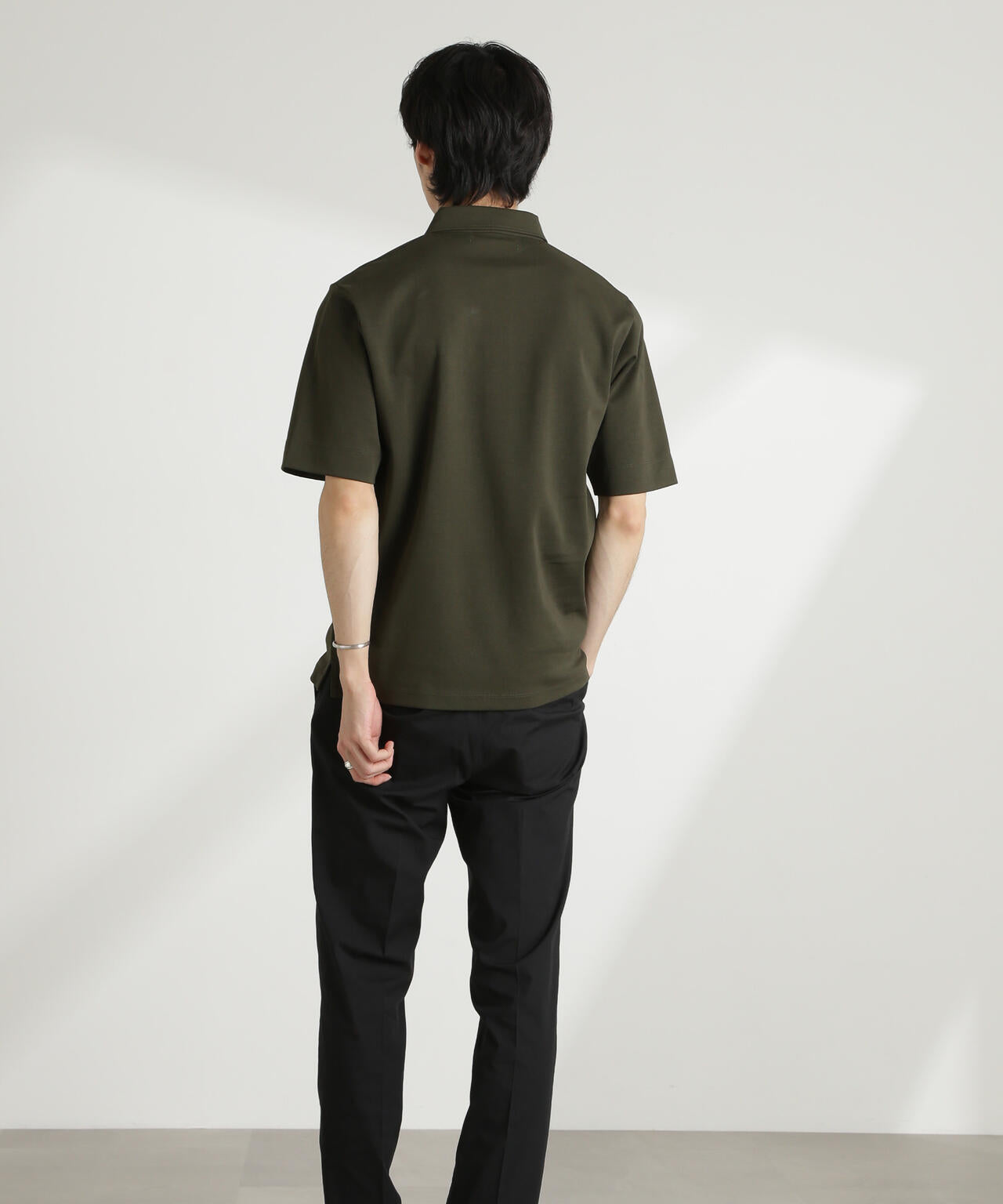 ダブルスムース比翼ポロ