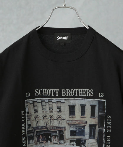 Schott/別注 PHOTO S/S TEE