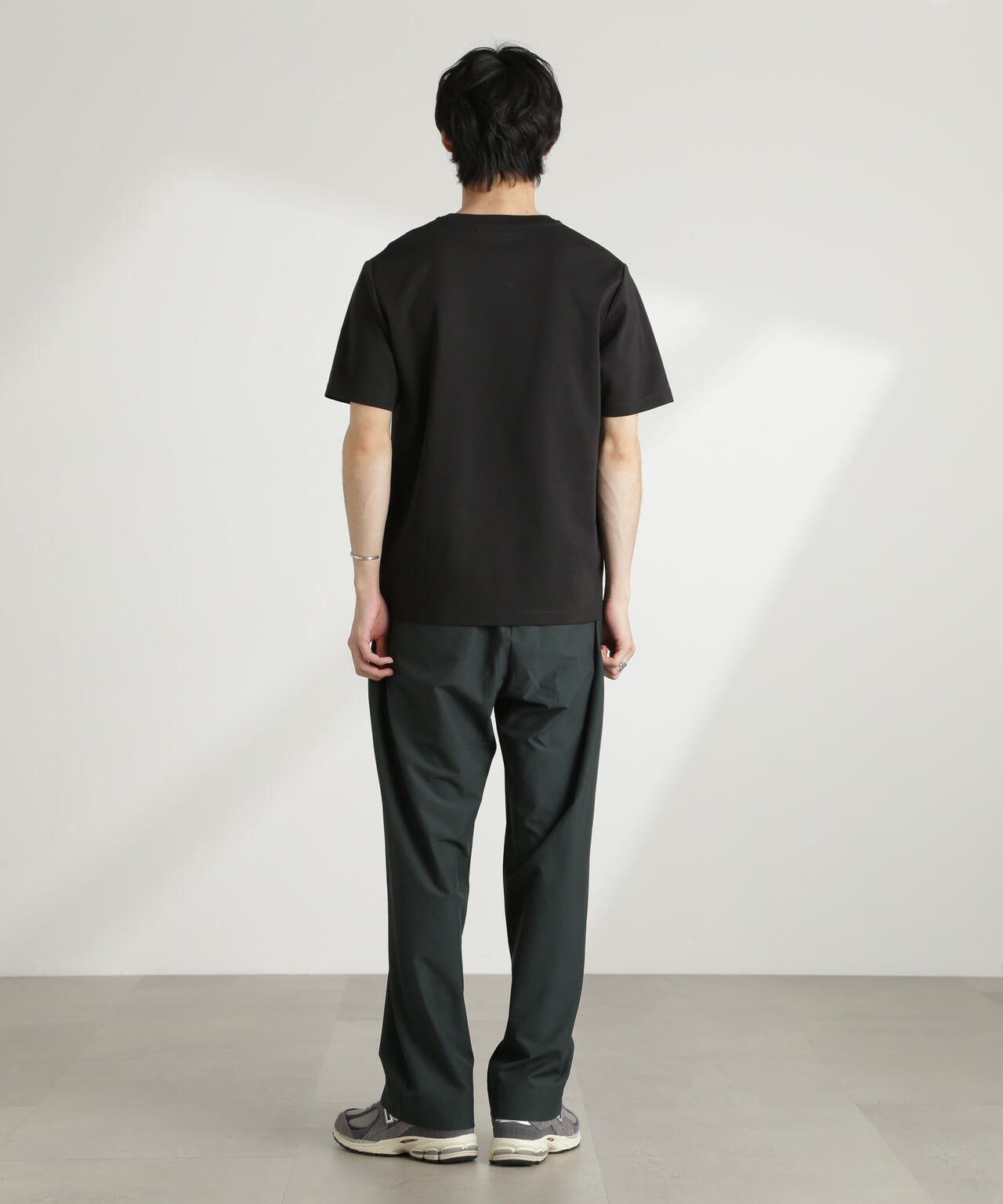 ダブルスムースクルーネックTシャツ 半袖