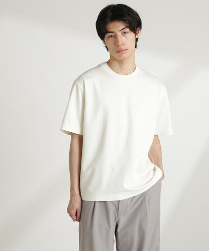 ダブルスムースクルーネックBIGTシャツ 半袖